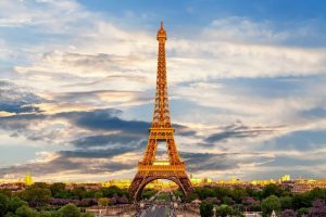 Eiffel Toren in Parijs Frankrijk