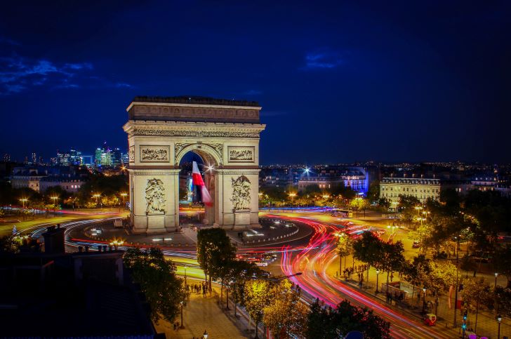 L'Arc de Triomphe, Parijs