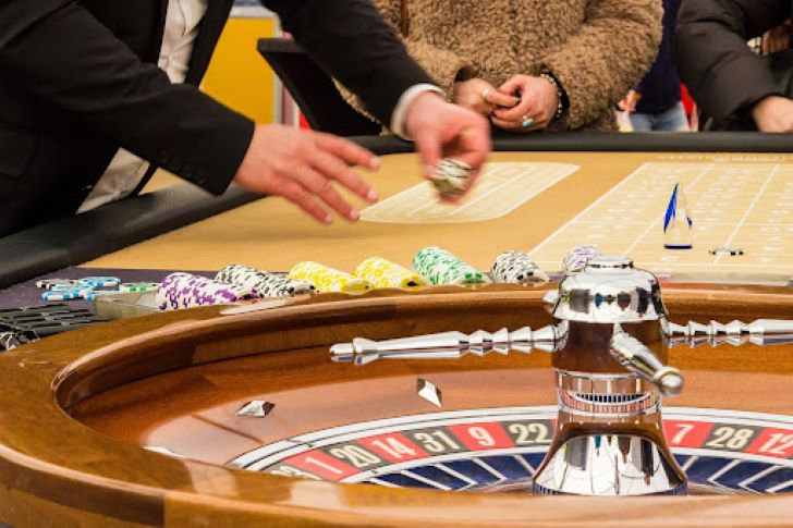 casino roulette in een fysiek casino