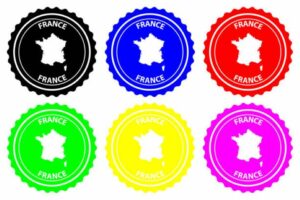 Franse Milieusticker