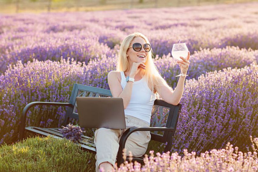 Digital Nomad op het Franse Platteland