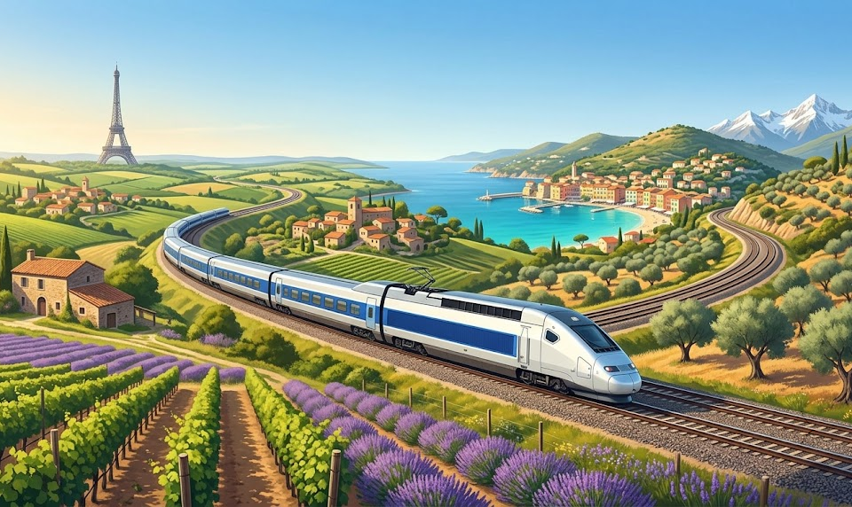 Met de trein naar Frankrijk: verrassend veel vakantiebestemmingen zonder auto