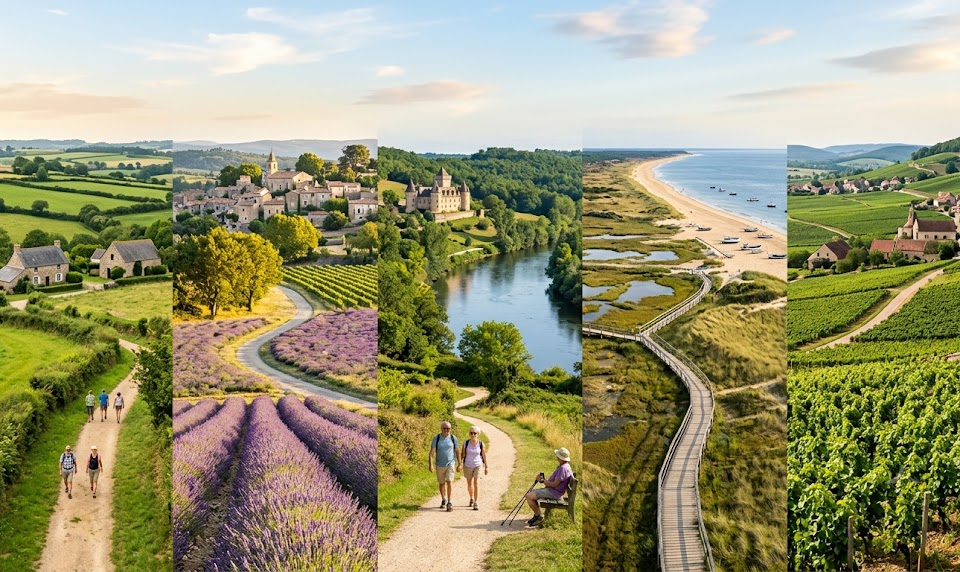 5 Franse regio's waar je prachtig kunt wandelen zonder een bergbeklimmer te zijn